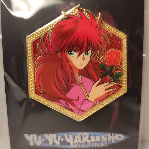 Yu Yu Hakusho Yoko Kurama Golden Series 2 Enamel Pin Official Anime Collectible - Picture 1 of 2